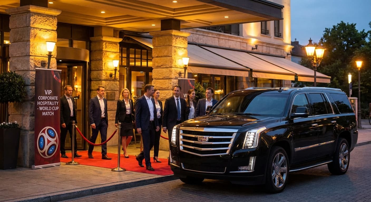 World Cup 2026 corporate hospitality VIP transportation in Calgary