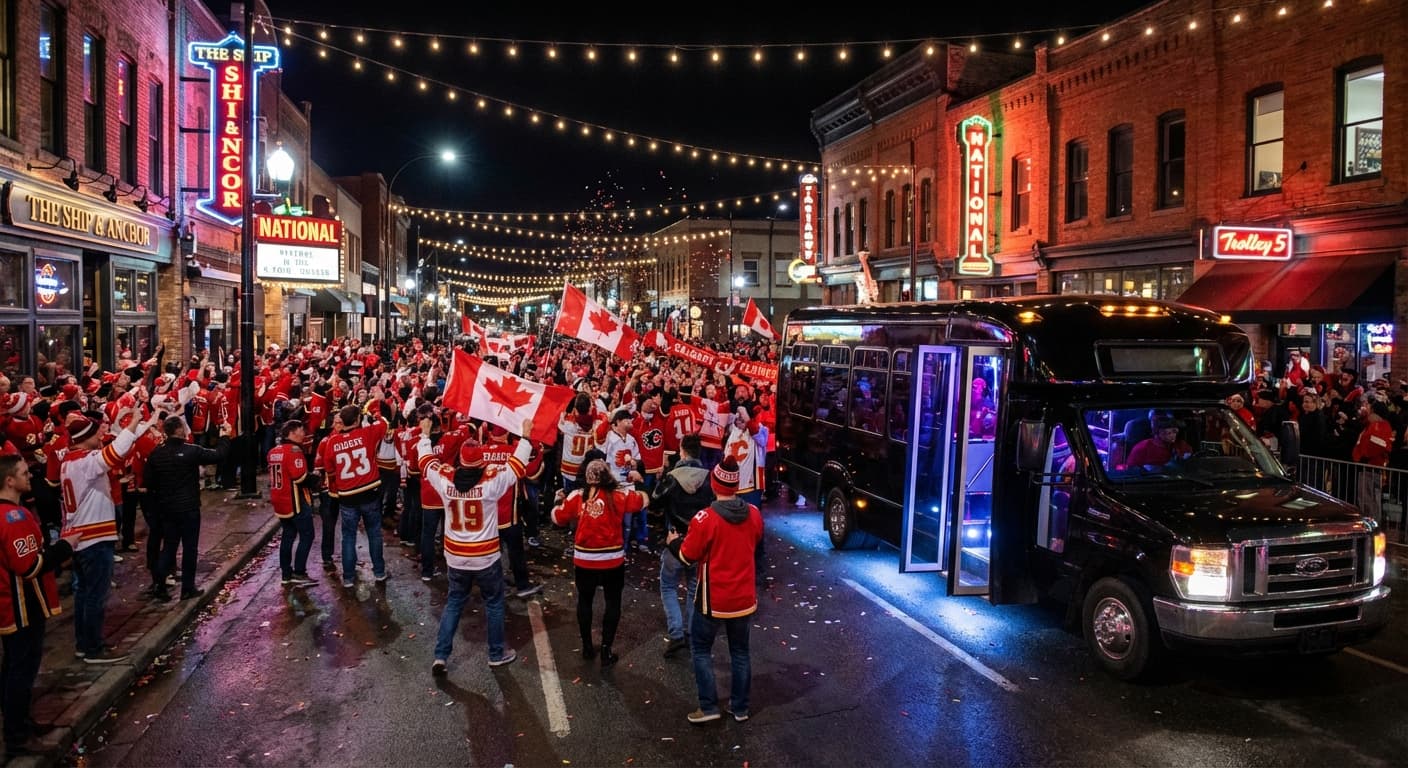 World Cup 2026 fan zones and nightlife transportation in Calgary