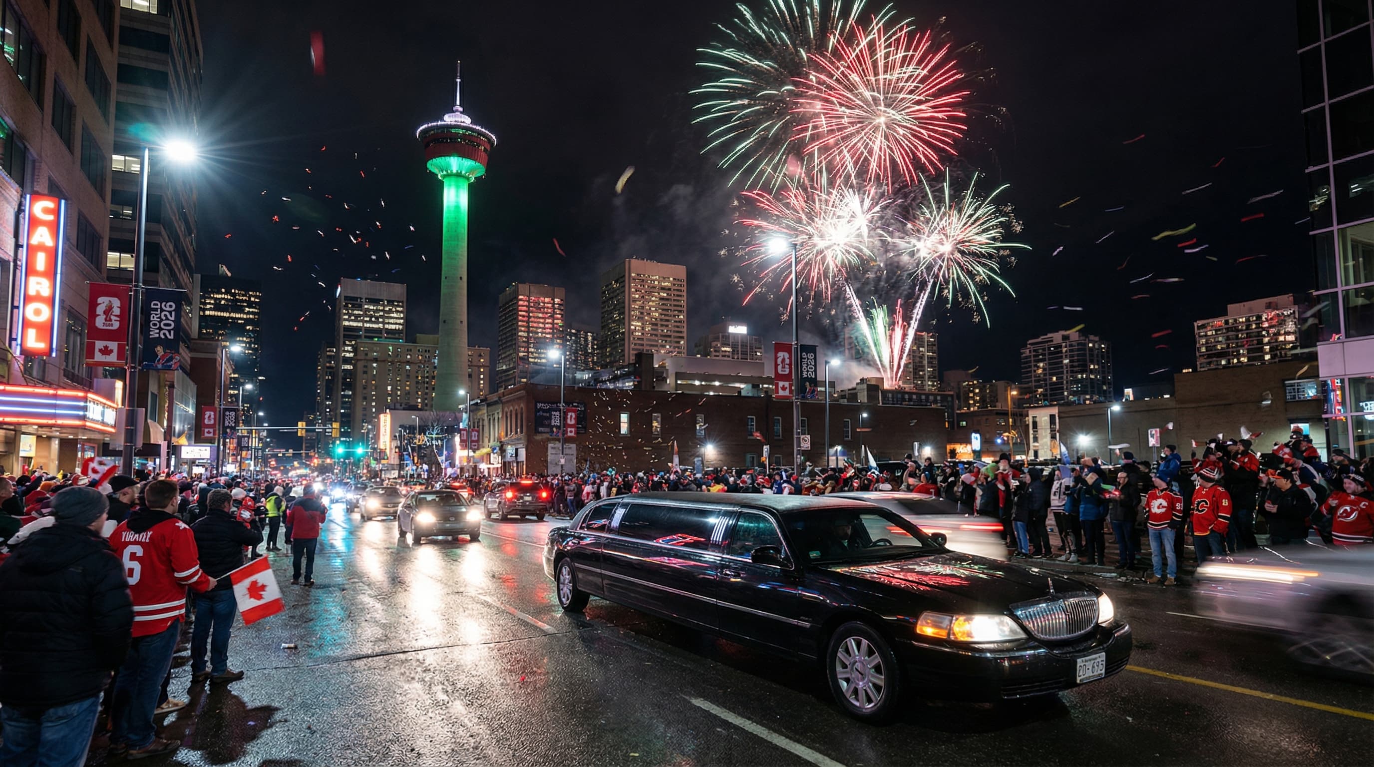 Calgary World Cup 2026 celebration